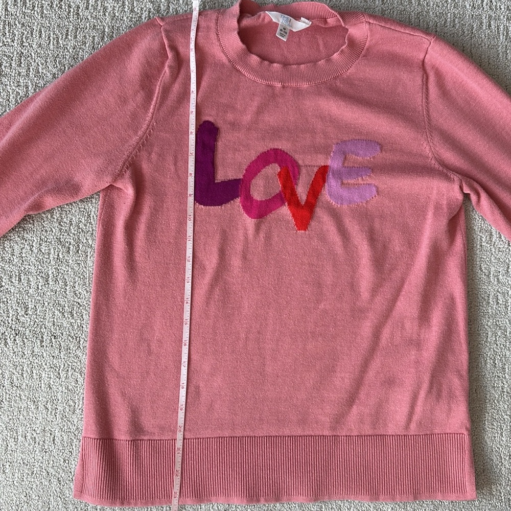 Pink LOVE Sweater - Picture 3 of 5
